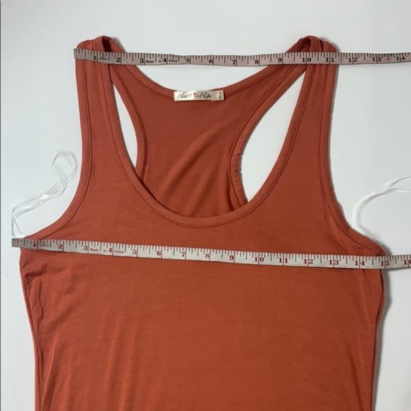 NWOT Heart & Hips Racerback Tank Maxi Dress Small - Picture 8 of 9